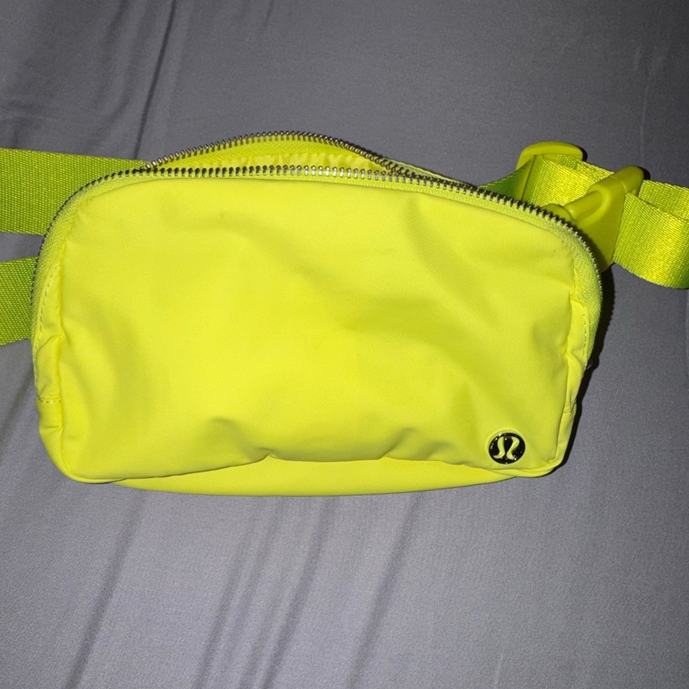 Lululemon Athletica Bright Yellow Belt Bag